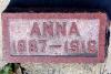 Anna Ley Individual Headstone